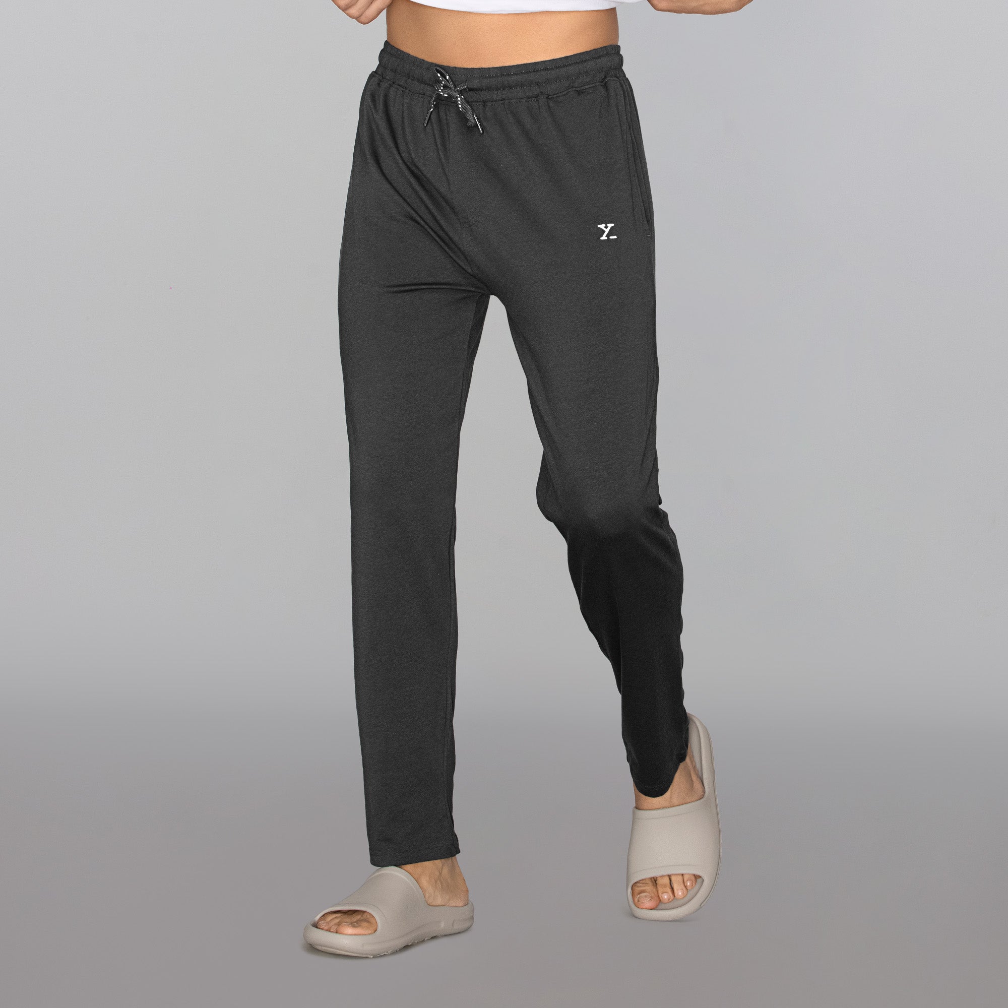 Buy Black Track Pants for Men by RICHLOOK Online | Ajio.com